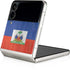 Haiti Flag Distressed Galaxy Z Flip3 5G Skin